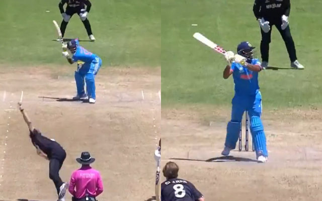 U19 World Cup: Sarfaraz Khan's brother Musheer Khan's helicopter shot goes viral, sparks comparisons with MS Dhoni