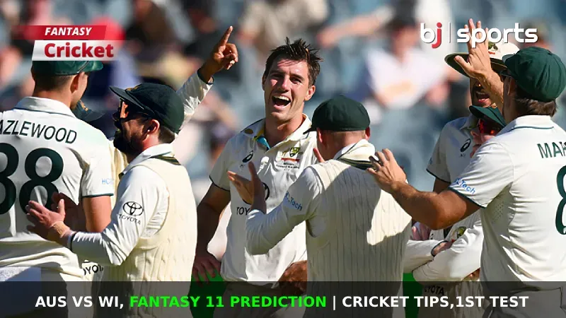 AUS vs WI Dream11 Prediction, Fantasy Cricket Tips, Playing 11, Injury Updates & Pitch Report For 1st Test