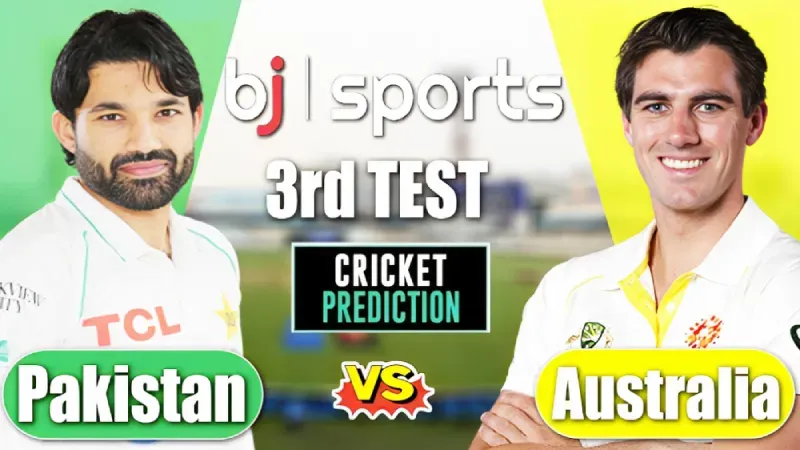 Australia vs Pakistan Live | AUS vs PAK, 3rd Test Match Prediction