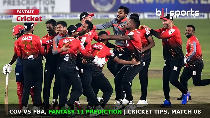 COV vs FBA Dream11 Prediction, BPL Fantasy Cricket Tips, Playing XI, Pitch Report & Injury Updates For Match 8 of BPL 2024