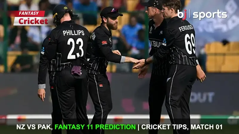 NZ vs PAK Dream11 Prediction 1st T20I, Fantasy Cricket Tips, Predicted Playing XI, Pitch Report & Injury Updates