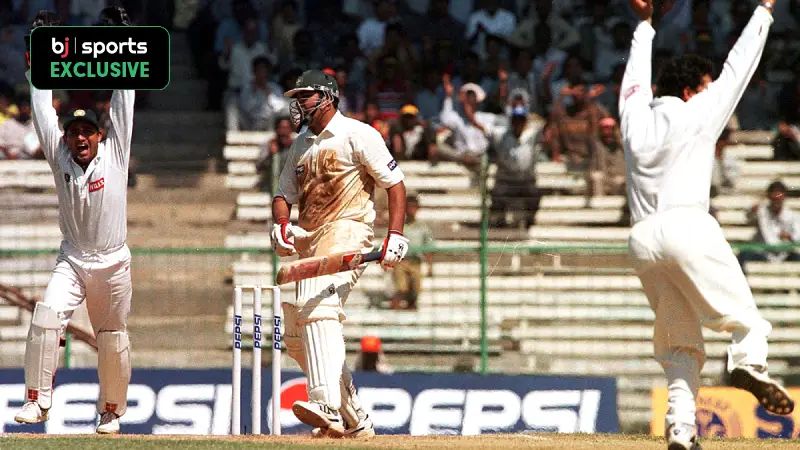OTD: The first Test between Pakistan and India for 9 years ended in 1999