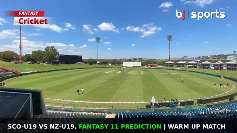 SCO-U19 vs NZ-U19 Dream11 Prediction, Fantasy Cricket Tips, Playing XI, Pitch Report & Injury Updates For ICC Under 19 World Cup Warm Up 2024