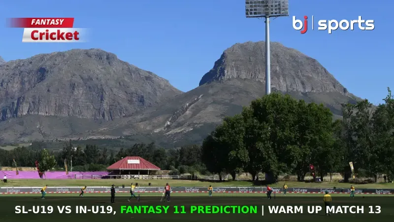 SL-U19 vs IN-U19 Dream11 Prediction, Fantasy Cricket Tips, Playing XI, Pitch Report & Injury Updates For Match 13 of Under 19 World Cup Warm up Matches 2024