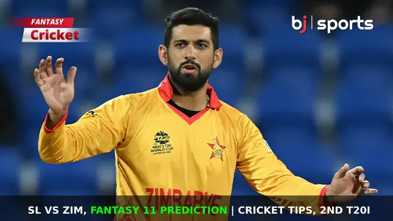 SL vs ZIM Dream11 Prediction, Fantasy Cricket Tips, Playing 11, Injury Updates & Pitch Report For 2nd T20I