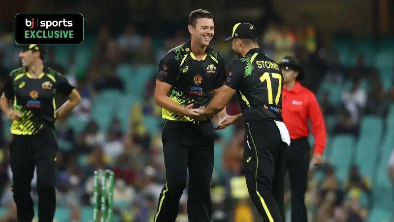 Top 3 bowling performances of Josh Hazlewood in T20Is