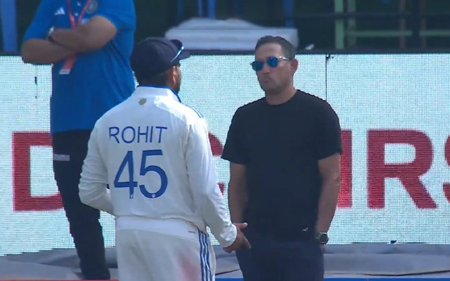 IND vs ENG: Rohit Sharma spotted having lengthy chat with Ajit Agarkar after Visakhapatnam Test