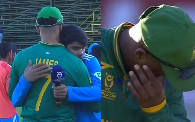 South Africa players break down in tears after losing U19 World Cup semi-final