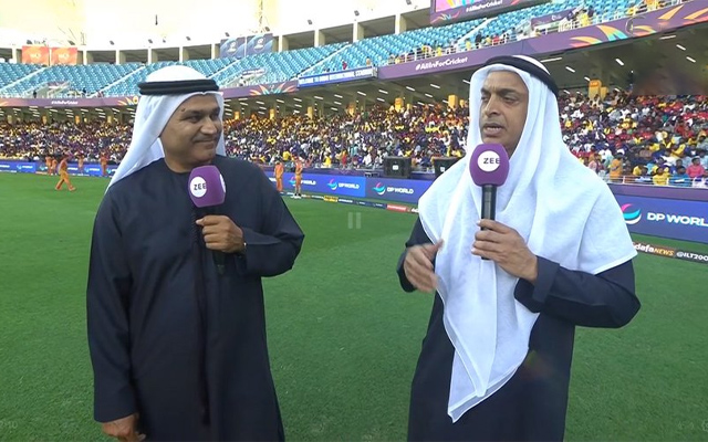 Virender Sehwag and Shoaib Akhtar's Arabic look for ILT20 2024 final goes viral