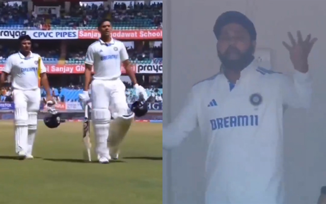 IND vs ENG: Rohit Sharma hilariously sends back Jaiswal, Sarfaraz to continue batting on Day 4