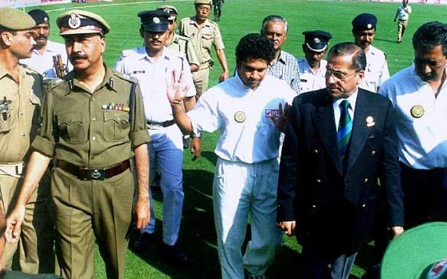 OTD in 1999: Sachin Tendulkar’s run-out creates a riot, 65,000 fans removed from Eden Gardens