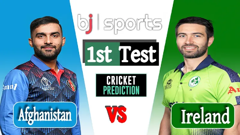 Afghanistan vs Ireland | Only Test Match Prediction | AFG vs IRE Live