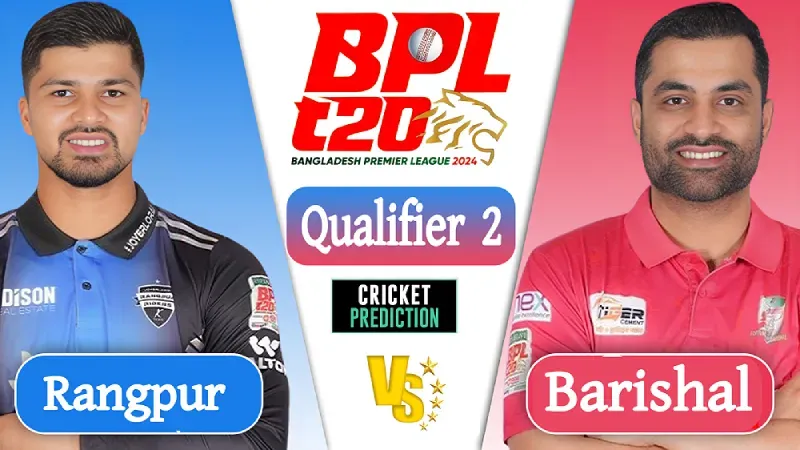 BPL 2024 | Rangpur Riders vs Fortune Barishal, Qualifier 2 Match Prediction | FBA vs RR live