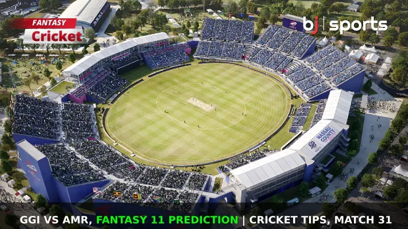 GGI vs AMR Dream11 Prediction, Fantasy Cricket Tips, Playing XI, Pitch Report & Injury Updates For Match 31 of Oman D10 League 2024