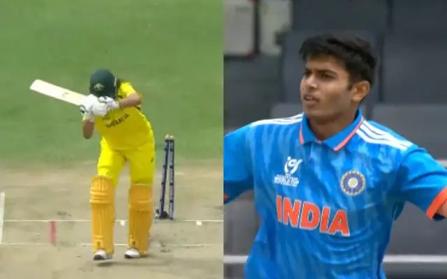 U19 World Cup 2024 Final: फाइनल मैच में राज लिंबनी ने एक बेहतरीन इनस्विंग गेंद पर, सैम कोंटास को किया क्लीन बोल्ड, वायरल हुई वीडियो