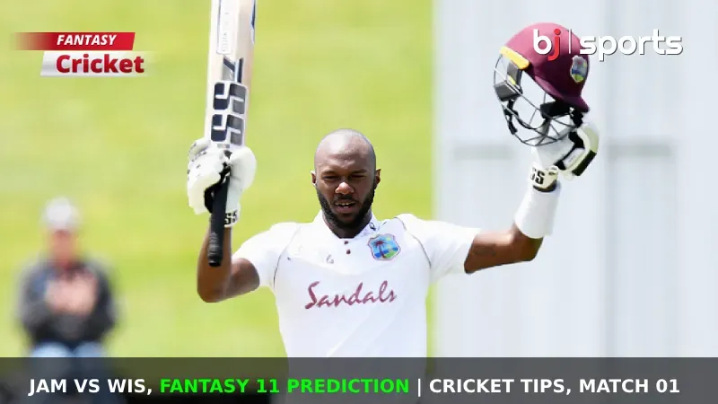 JAM vs WIS Dream11 Prediction, Fantasy Cricket Tips, Playing XI, Pitch Report & Injury Updates For Match 1 of West Indies Test Championship 2024