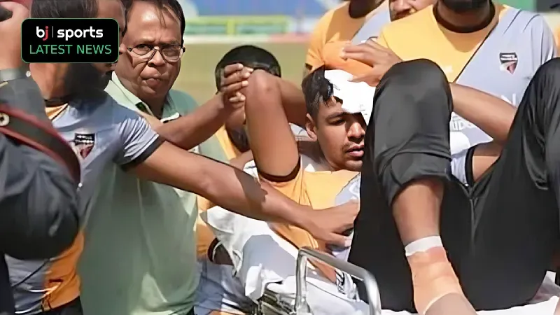 Mustafizur Rahman rushed to hospital after being hit on head in nets