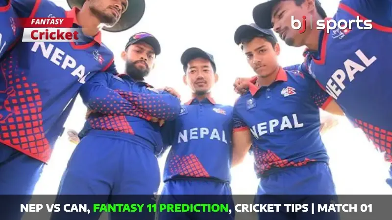 NEP vs CAN Dream11 Prediction, Fantasy Cricket Tips, Playing 11, Injury Updates & Pitch Report For 1st ODI