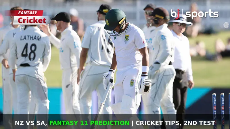 NZ vs SA Dream11 Prediction, Fantasy Cricket Tips, Playing 11, Injury Updates & Pitch Report For 2nd Test