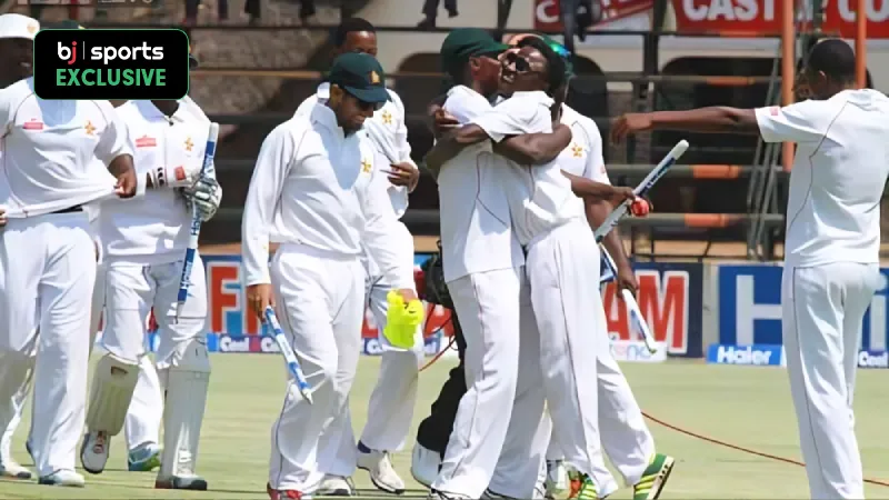 OTD Zimbabwe registered their first-ever Test win in 1995 against Pakistan