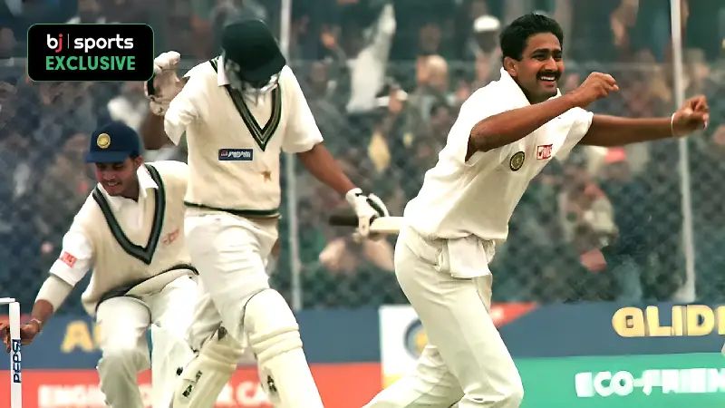 OTD: Anil Kumble became the second player after Jim Laker to take all 10 wickets in a Test innings against Pakistan in 1999