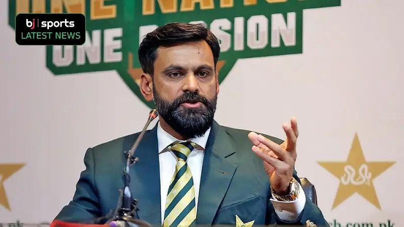 Pakistan's director of cricket Mohammad Hafeez parts ways with PCB after unsuccessful tenure