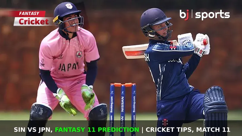 SIN vs JPN Dream11 Prediction, Fantasy Cricket Tips, Playing XI, Pitch Report & Injury Updates For Match 14 of ACC Men's T20I Challenger Cup 2024