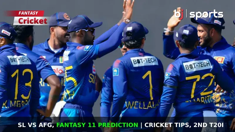 SL vs AFG Dream11 Prediction, Fantasy Cricket Tips, Playing 11, Injury Updates & Pitch Report For 2nd T20I