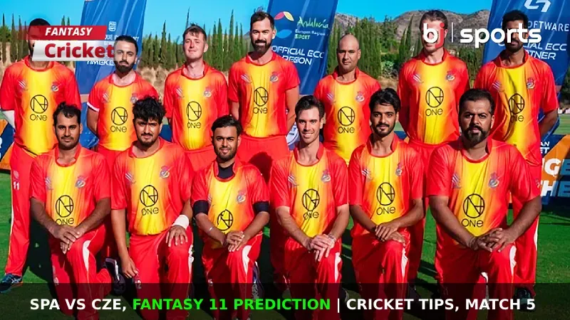 SPA vs CZE Dream11 Prediction, Fantasy Cricket Tips, Playing XI, Pitch Report & Injury Updates For Match 5 of ECI Spain-Czechia 2024