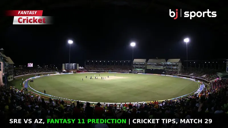 SRE vs AZ Dream11 Prediction, Fantasy Cricket Tips, Playing XI, Pitch Report & Injury Updates For Match 29 of ICCA Arabian Cricket League 2024