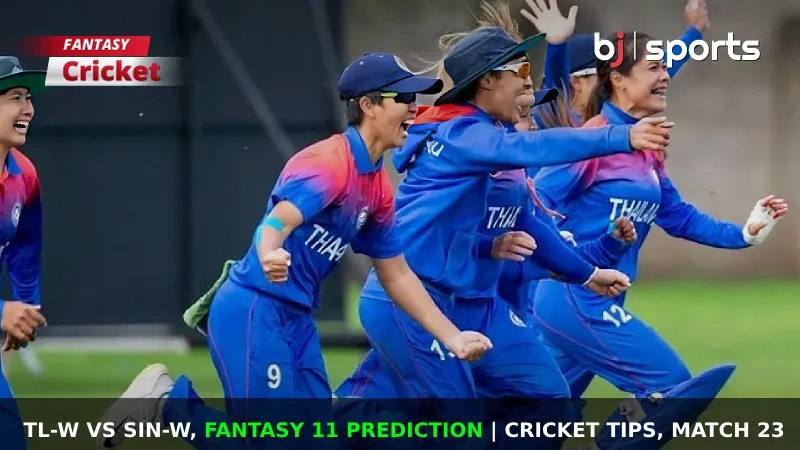 TL-W vs SIN-W Dream11 Prediction, Fantasy Cricket Tips, Playing XI, Pitch Report & Injury Updates For Match 23 of ACC Women's T20 Premier Cup 2024