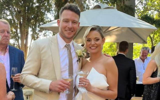 David Miller ties the knot with Camilla Harris
