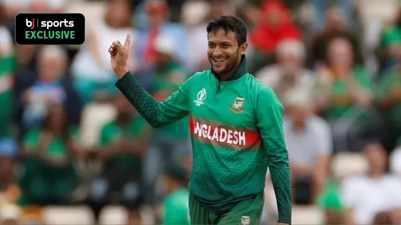 Shakib Al Hasan's top 3 performances in ODI Cricket