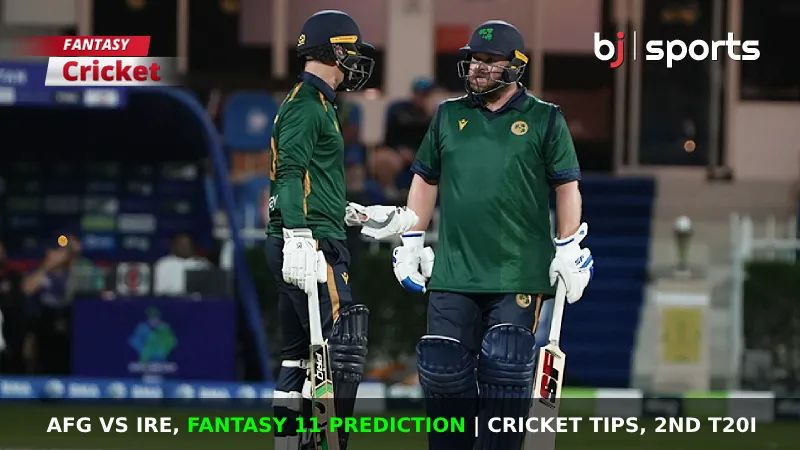 AFG vs IRE Dream11 Prediction, Fantasy Cricket Tips, Playing 11, Injury Updates & Pitch Report For 2nd T20I