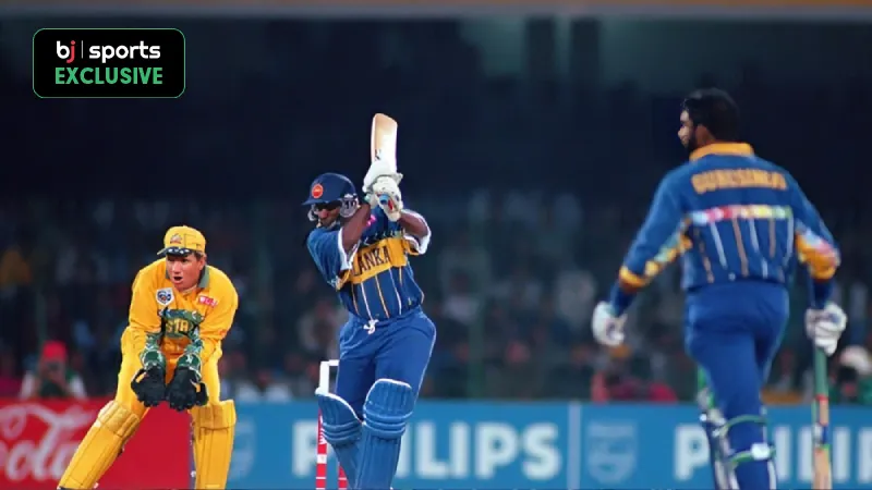 OTD | Sri Lanka defeated Australia to lift the World Cup in 1996 