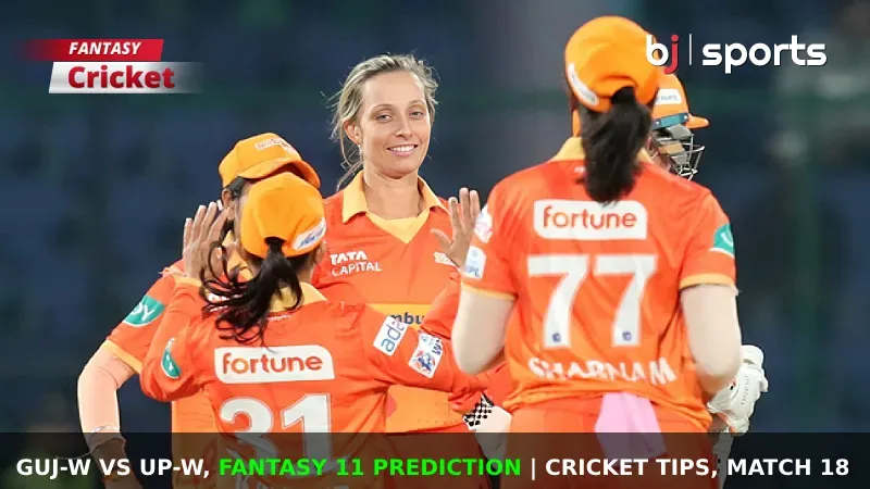 GUJ-W vs UP-W Dream11 Prediction, WPL Fantasy Cricket Tips, Playing XI, Pitch Report & Injury Updates For Match 18 of WPL 2024
