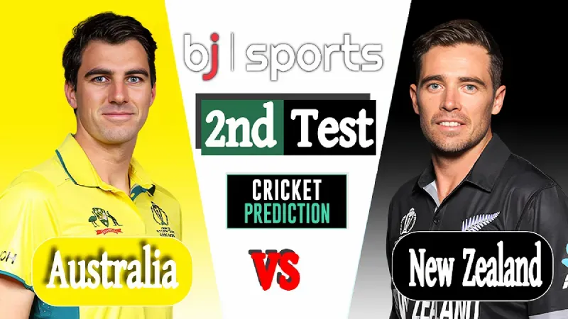 New Zealand vs Australia Live | 2nd Test Match Prediction | NZ vs AUS Live - Who will win today’s match?