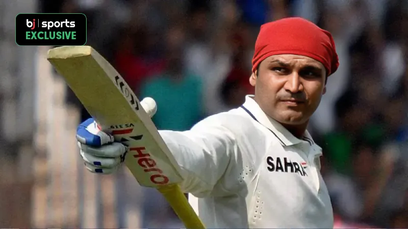 OTD - Virender Sehwag marched on to score the fastest triple-century in Test Cricket in 2008