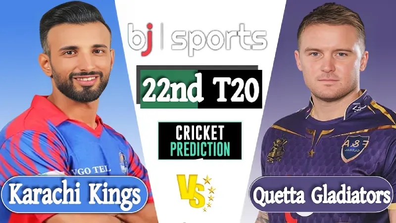 PSL 2024 Live | Quetta Gladiators vs Karachi Kings, 22nd Match Prediction | QG vs KK
