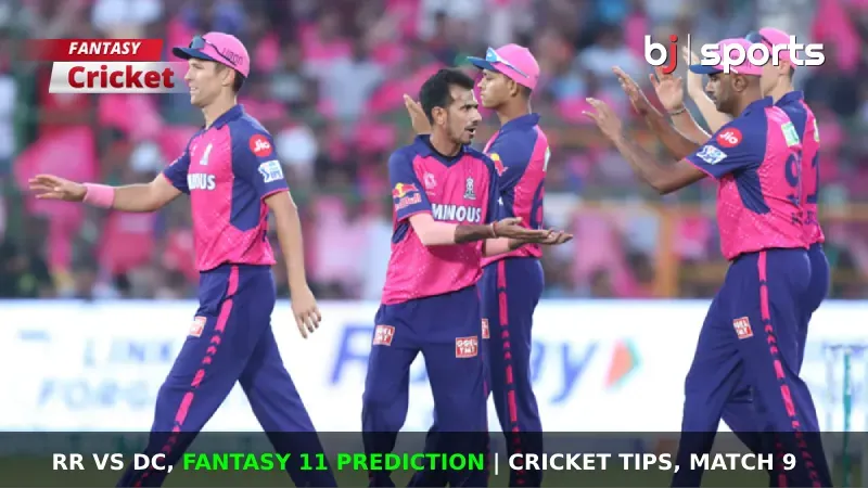 RR vs DC Dream11 Prediction, IPL Fantasy Cricket Tips, Playing XI, Pitch Report & Injury Updates For Match 9 of IPL 2024