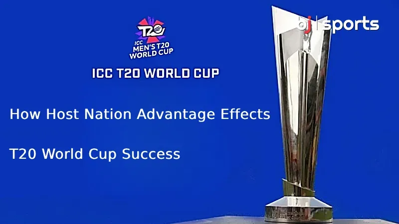 The Host Nation Advantage: How Venue Factors into T20 World Cup Success