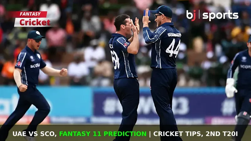 UAE vs SCO Dream11 Prediction, Fantasy Cricket Tips, Playing 11, Injury Updates & Pitch Report For 2nd T20I