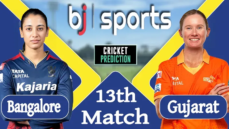 WPL 2024 Live | Royal Challengers Bangalore vs Gujarat Giants Women, 13th Match Prediction | RCB-W vs GG-W
