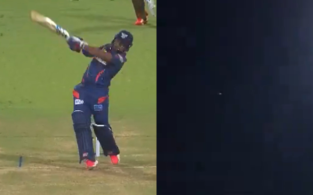Shot of the Day - Nicholas Pooran launches Reece Topley out of Chinnaswamy - RCB vs LSG IPL 2024