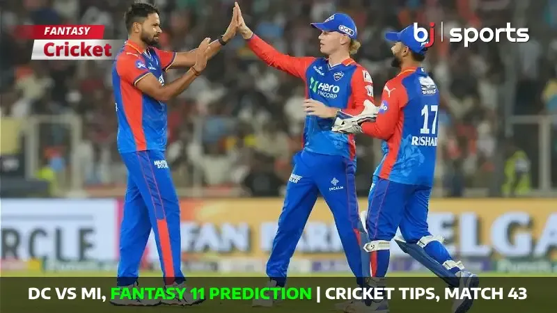 DC vs MI Dream11 Prediction, IPL Fantasy Cricket Tips, Playing XI, Pitch Report & Injury Updates For Match 43 of IPL 2024