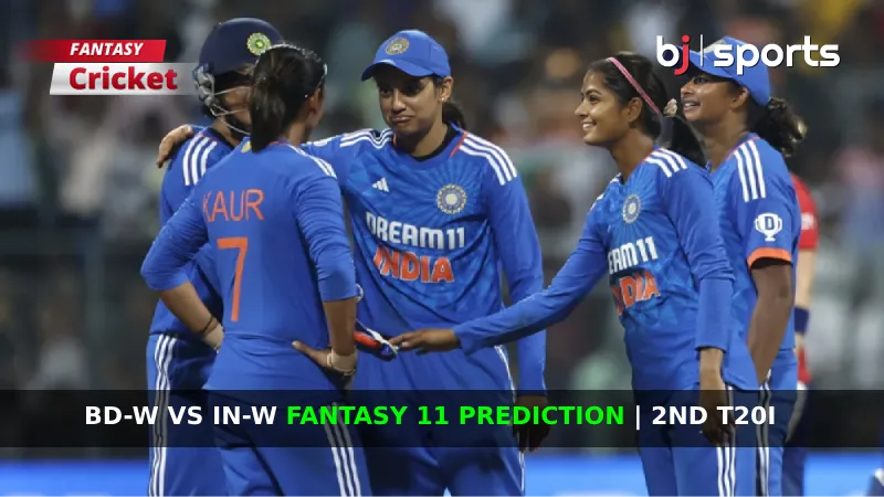 BD-W vs IN-W Dream11 Prediction, Fantasy Cricket Tips, Playing XI, Pitch Report & Injury Updates For 2nd T20I