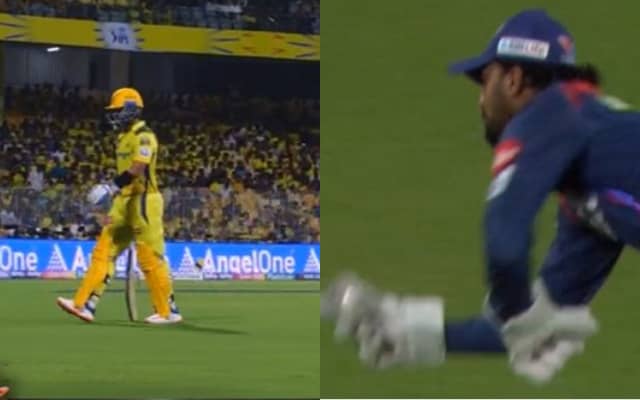 IPL 2024: हवा में उड़कर केएल राहुल ने एक हाथ से पकड़ा करिश्माई कैच, बल्लेबाज अजिंक्य रहाणे भी यह देखकर रह गए दंग
