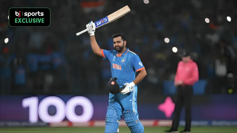 Top 3 records by Rohit Sharma that have not been broken