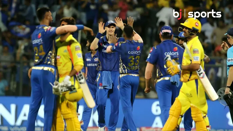 Cricket's Finest: Exploring the Most Iconic Matches in IPL History, Moments etched Forever in Cricket Lore!