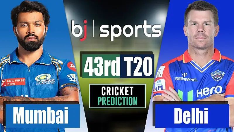 IPL 2024 | Mumbai Indians vs Delhi Capitals, 43rd Match Prediction | DC vs MI Live